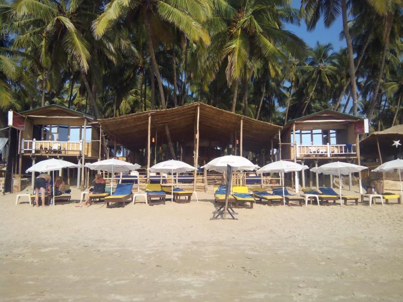 Cafe Del Mar Beach Bungalows Hotel Palolem Exterior foto